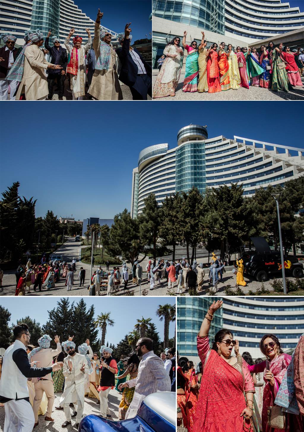 Destination Wedding at Bilgah Beach Hotel, Baku, Azerbaijan, Pooja Studio Dubai